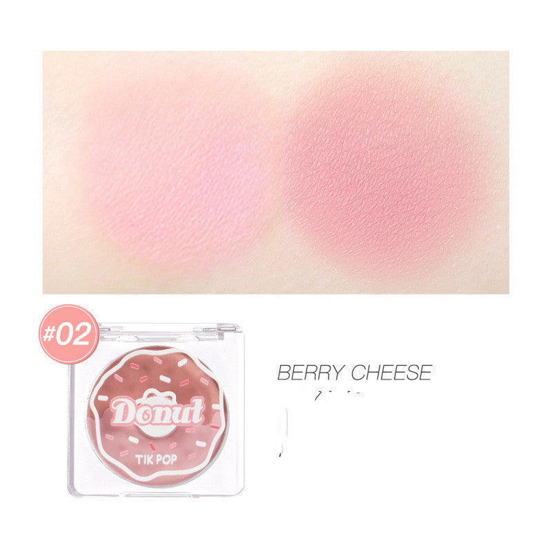 Donut Two-Tone Blush Highlighting Makeup Nude Makeup Donut Two-Tone Blush Highlighting Makeup Nude Makeup